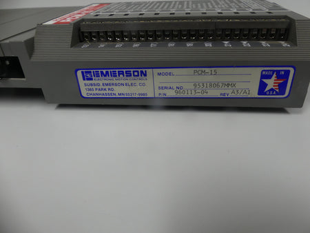 Emerson PCM-15