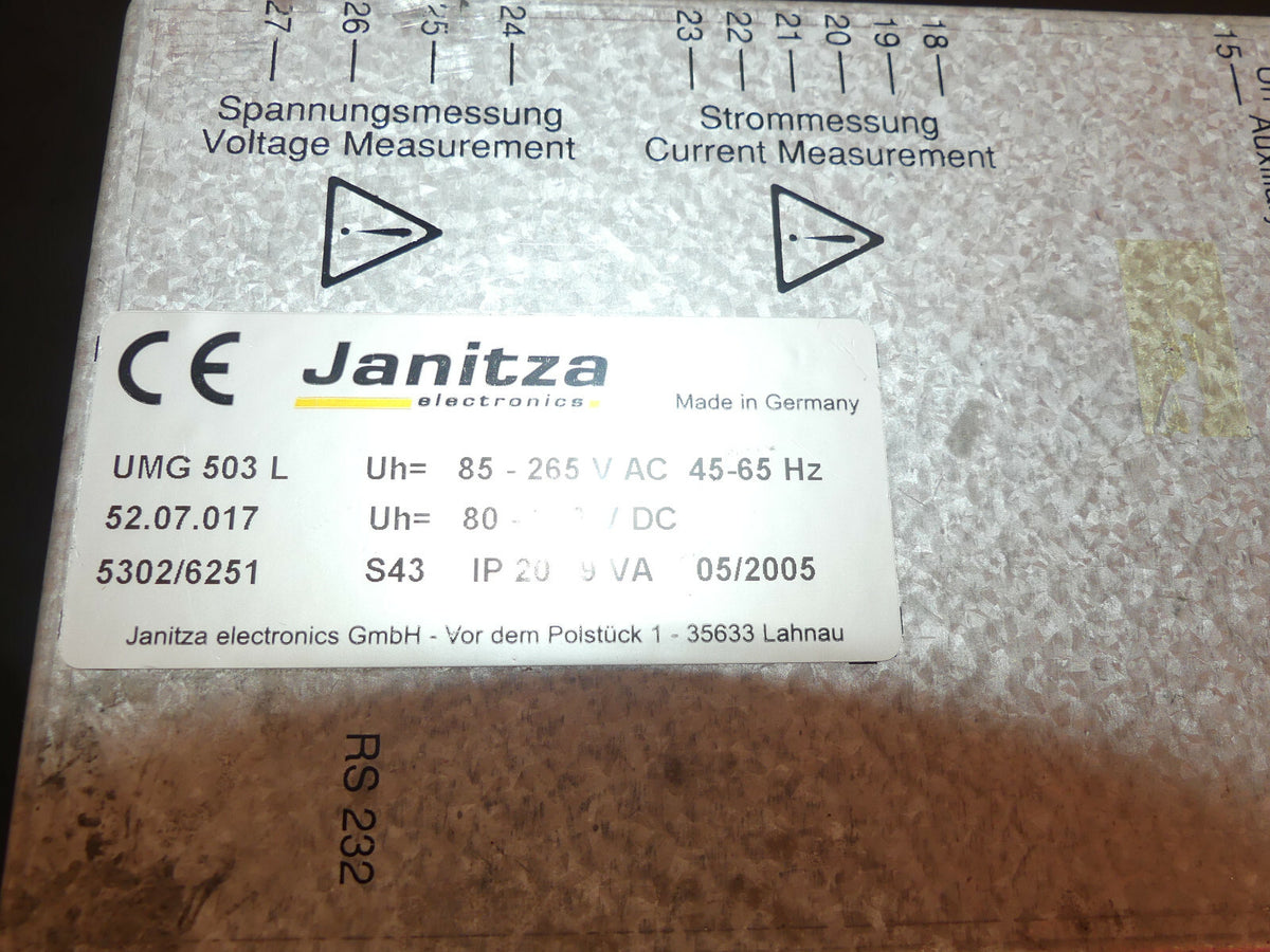 Janitza UMG 503