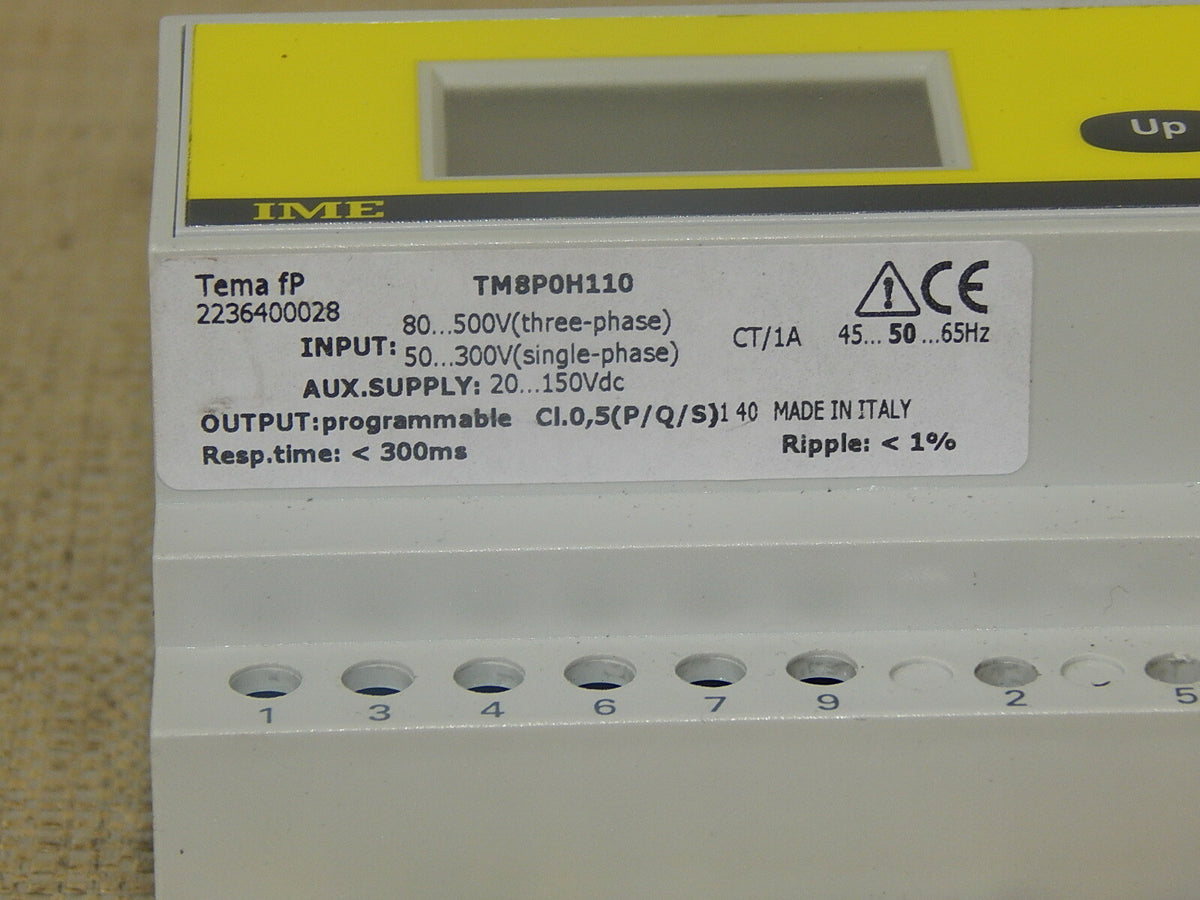 IME TEMA fP TM8P0H110 Used