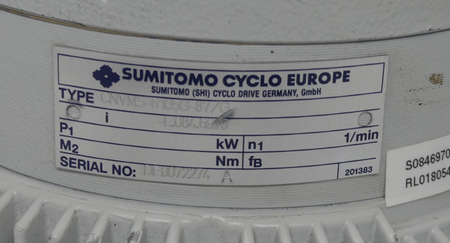 SUMITOMO CYCLO CNVMS-6105G-87/G