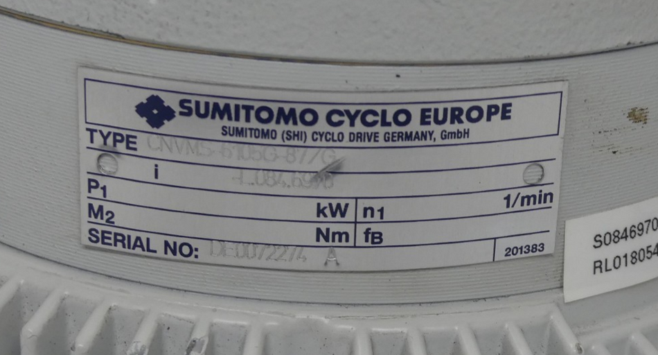 SUMITOMO CYCLO CNVMS-6105G-87/G