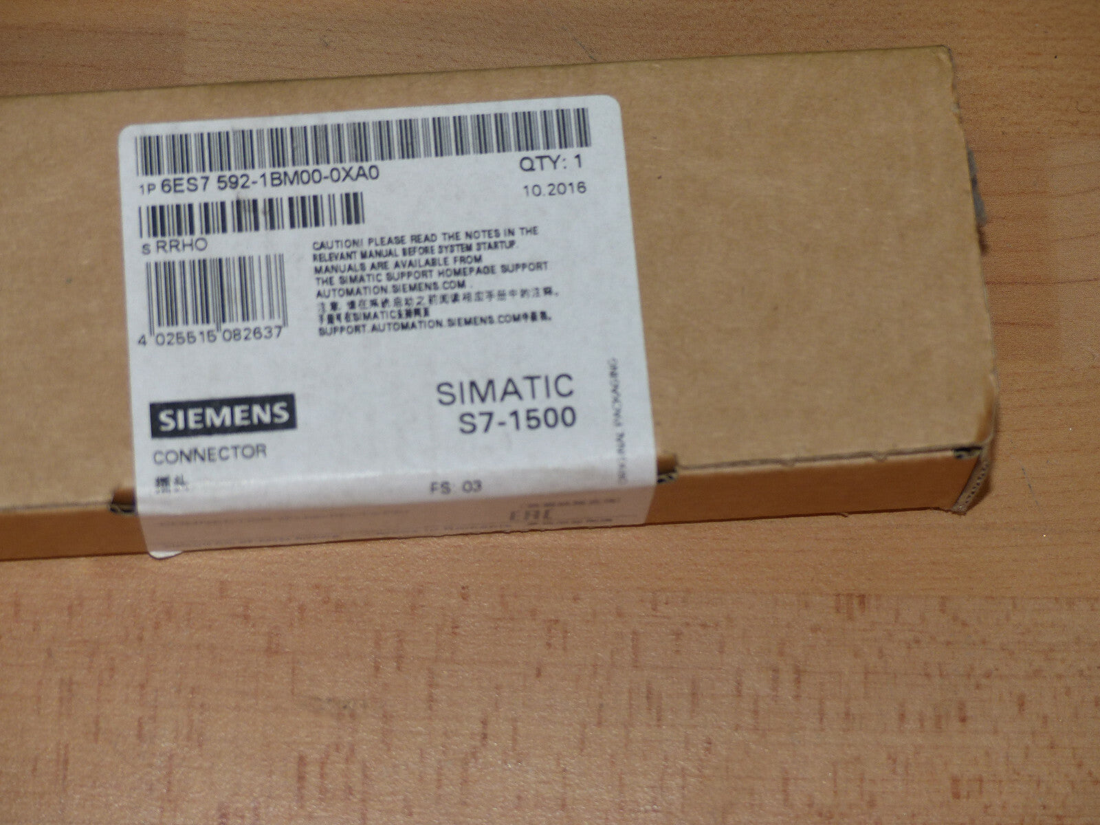 SIEMENS 6ES7 592-1BM00-0XA0 // 6ES7592-1BM00-0XA0