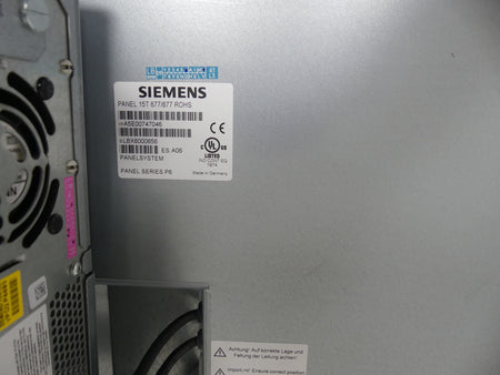 Siemens 6AV7892-0BJ34-0AC0 + panel 15T 677/877 ROHS