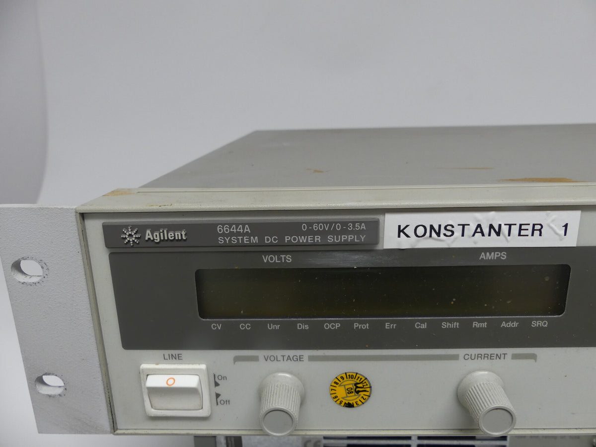 HP Agilent HEWLETT PACKARD 6644A System DC Power Supply  0-60V 0-3.5A