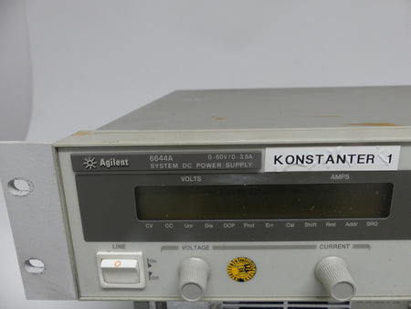 HP Agilent HEWLETT PACKARD 6644A System DC Power Supply  0-60V 0-3.5A