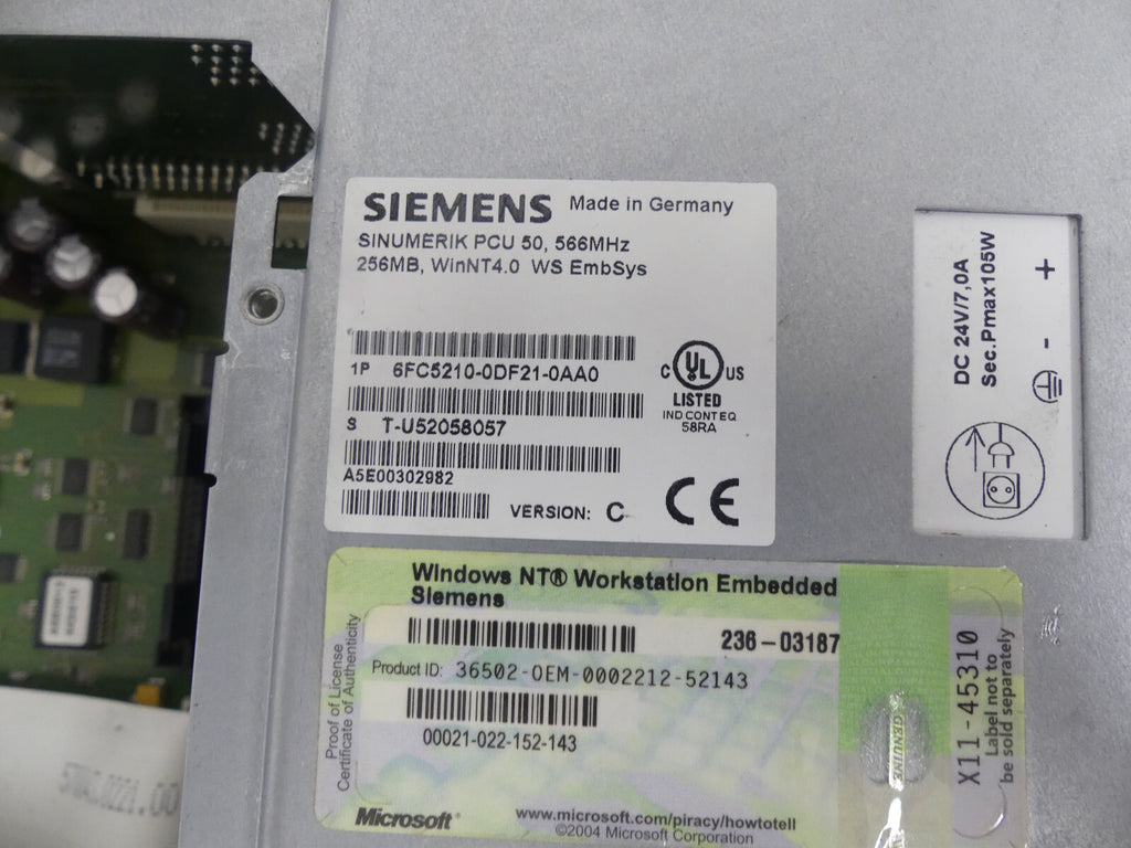 Siemens 6FC5210-0DF21-0AA0