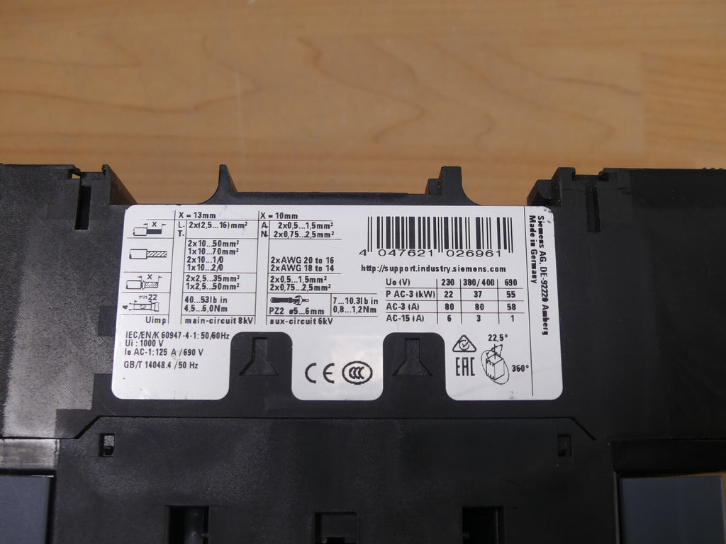 Siemens Sirius 3RT2 045-1HB40 3RT2045-1HB40