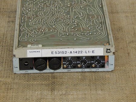 Siemens E53152-A1422-L1-E