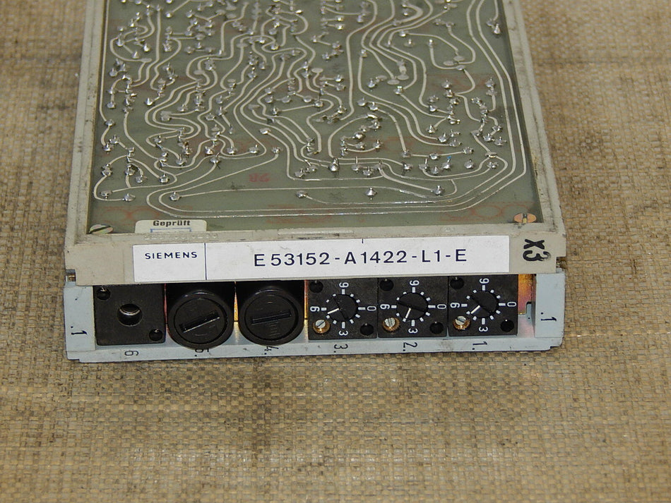 Siemens E53152-A1422-L1-E