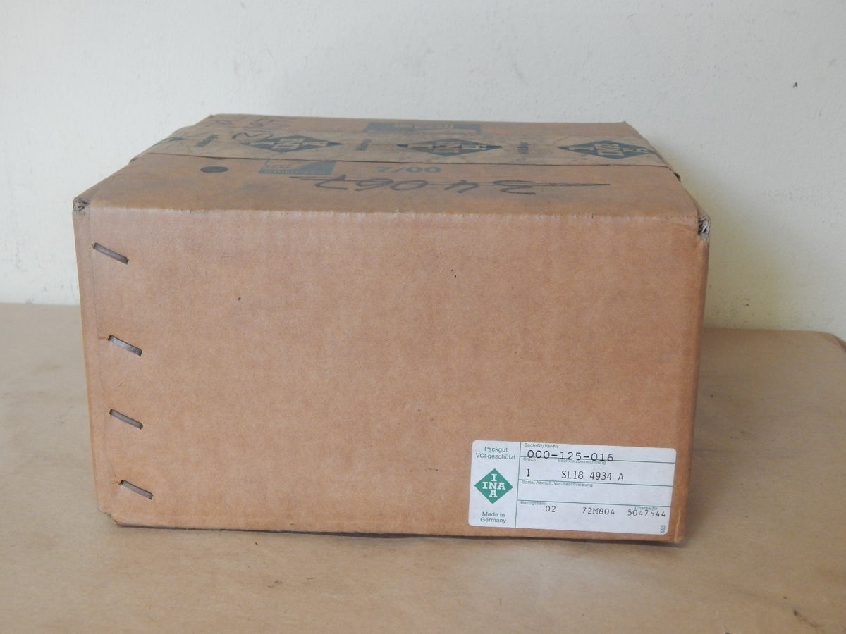 INA   SL 18  4934 A   Cylindrical Roller Bearing Double Row   Neu
