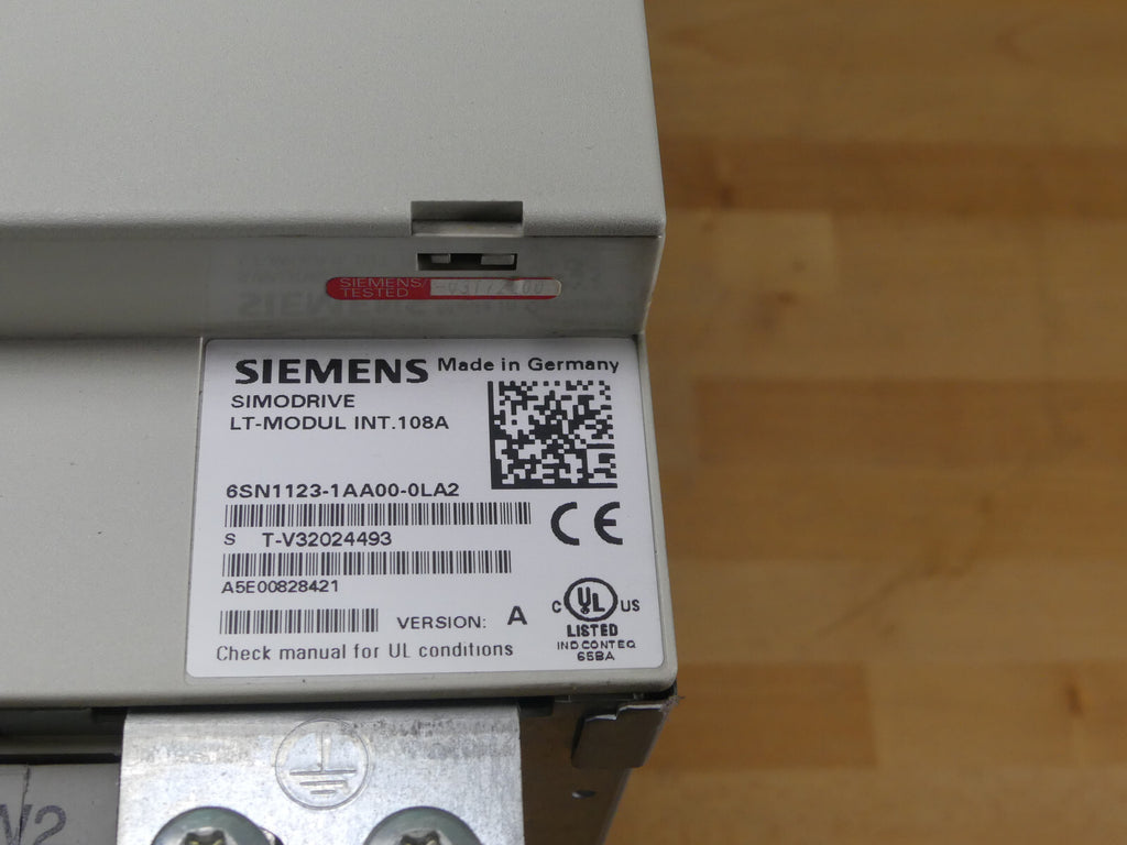 Siemens Simodrive LT-Modul 6SN1123-1AA00-0LA2 6SN1 123-1AA00-0LA2