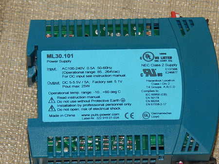  Puls Hutschienen-Netzteil ML50.101 // ML50101 used