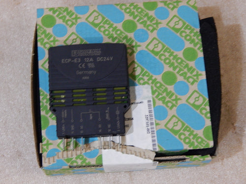 5x Phoenix Contact ECP-E3- 12A  DC24V  Schutzschalter  New