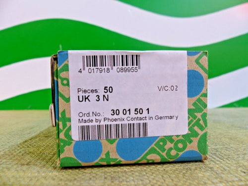 50 x Phoenix contact UK 3 N