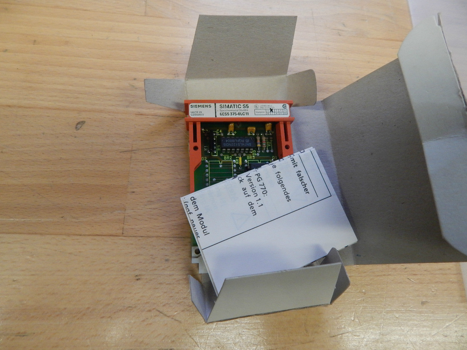 Siemens SIMATIC S5 Speichermodul - 6ES5375-0LC11