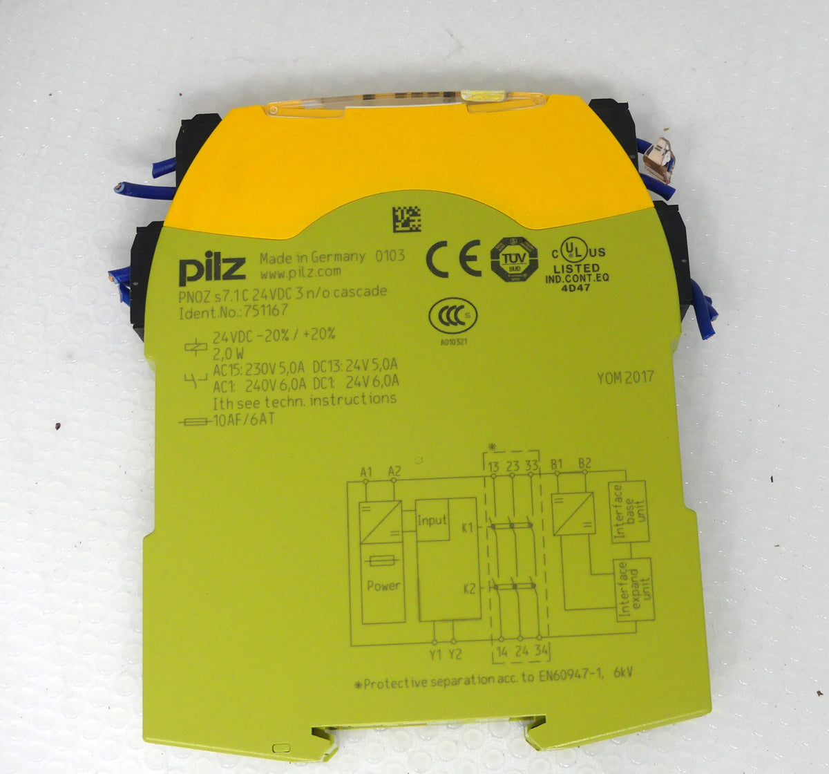 Pilz 751167 PNOZ s7.1C