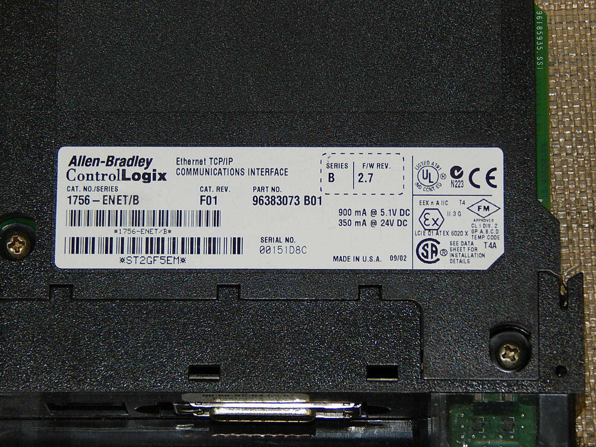 Allen-Bradley - 1756-ENET/B  Kommunikationsmodul  Used