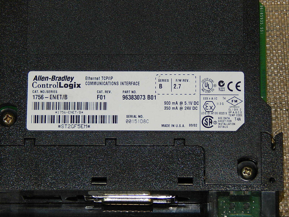 Allen-Bradley - 1756-ENET/B  Kommunikationsmodul  Used