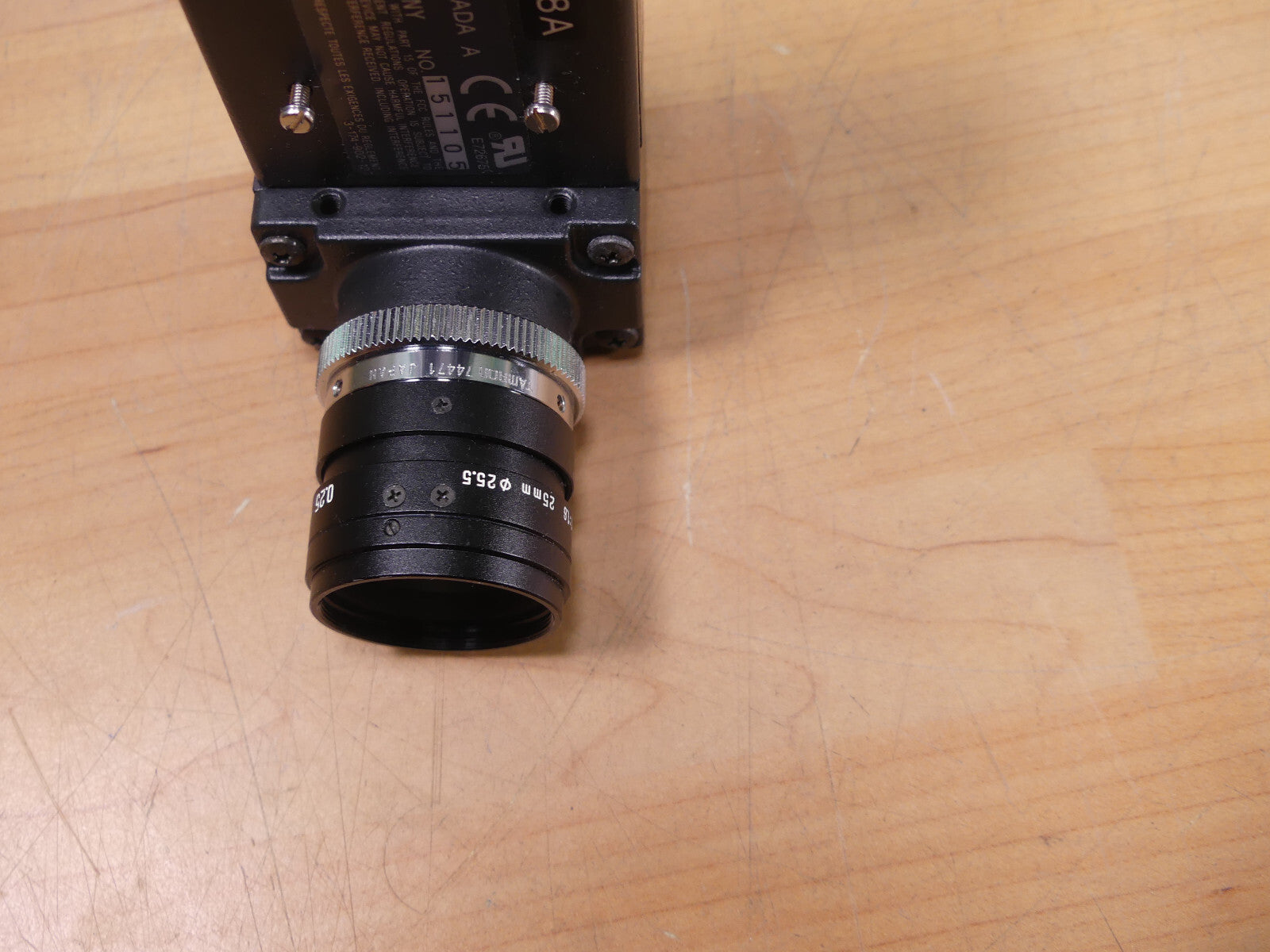 Sony Module Tested Ccd Video Camera Functional XC-75L