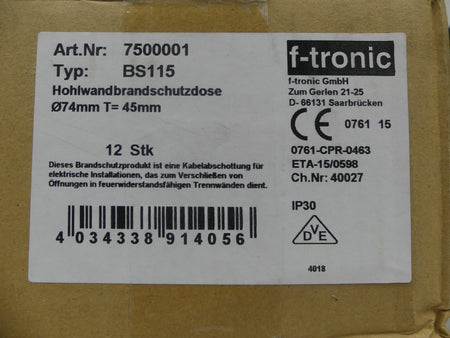 12x F-Tronic BS115