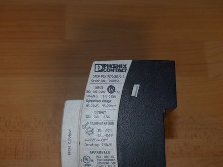 PHOENIX CONTACT Netzteil 2868651 STEP-PS/1AC/24DC/2.5 used
