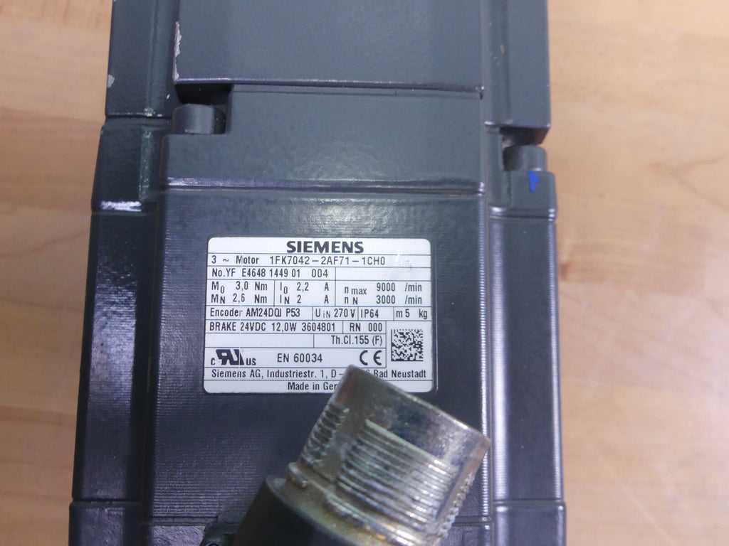 Siemens Simotics Synchronmotor 1FK7042-2AF71-1CH0