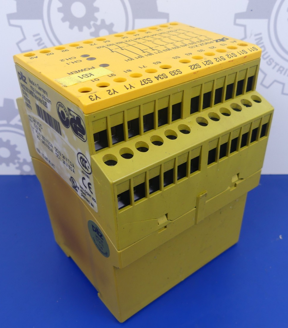 Pilz PNOZ X10 C 24VDC 6n/o 4n/c 3LED Sicherheitsschaltgerät 774709126279