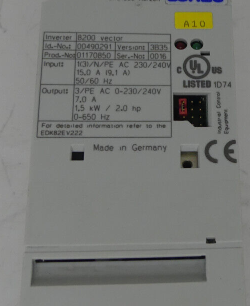 Lenze 8200 Vector 1.5kW E82EV152_2C900