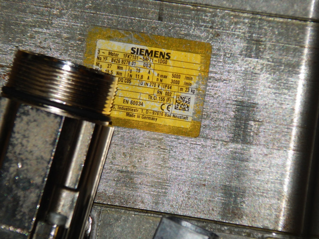  Siemens 1FK7101-5AF71-1DG0 SIMOTICS  servo motor