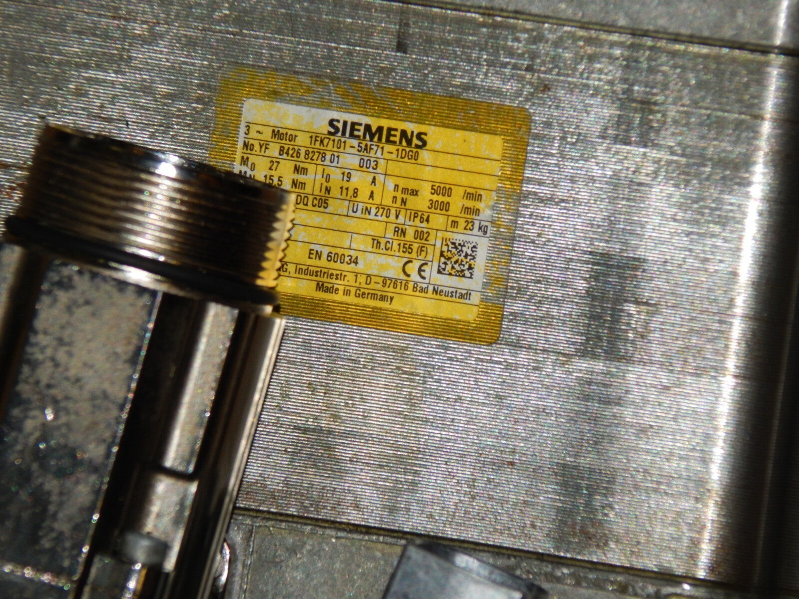  Siemens 1FK7101-5AF71-1DG0 SIMOTICS  servo motor