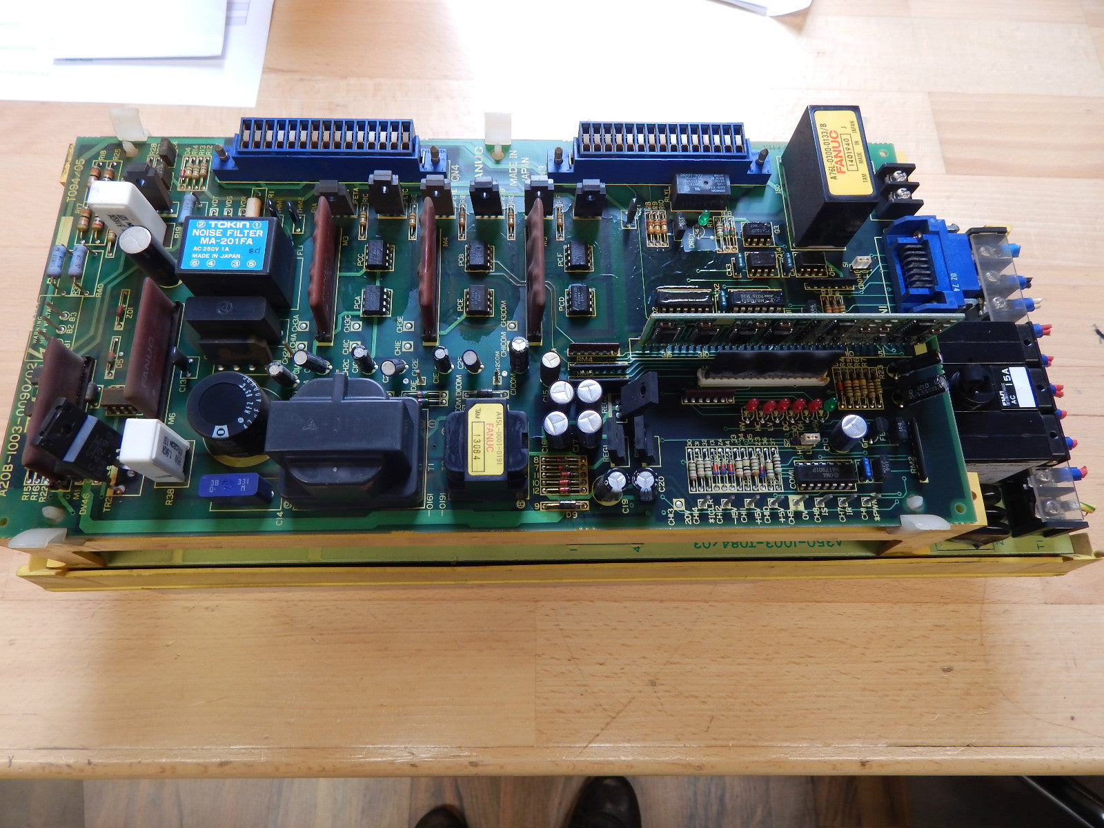Fanuc A20B-1003-0090/02 Steuerplatine "Exchange"+A350-1003-T084/03