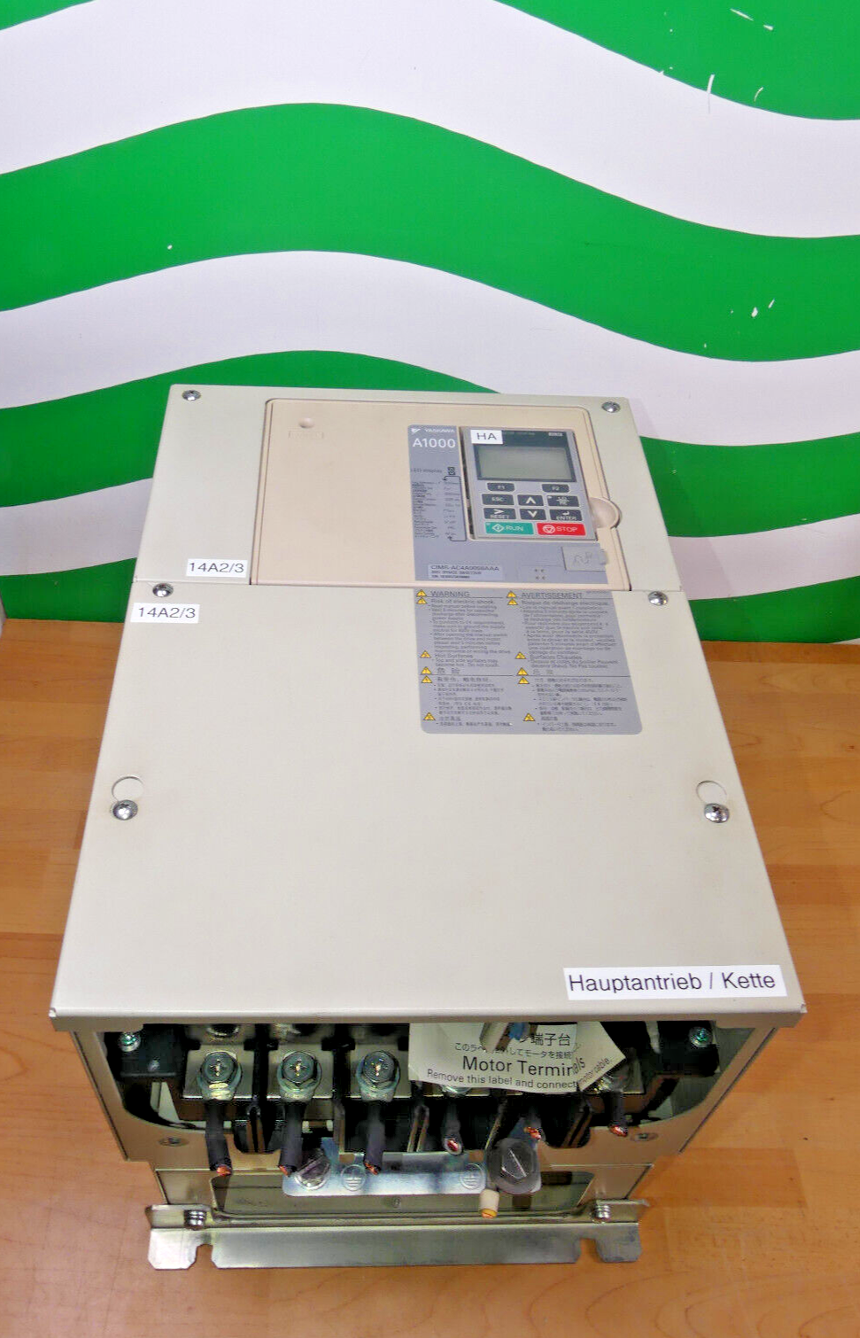 YASKAWA CIMR-AC4A0058AAA 30KW/22KW