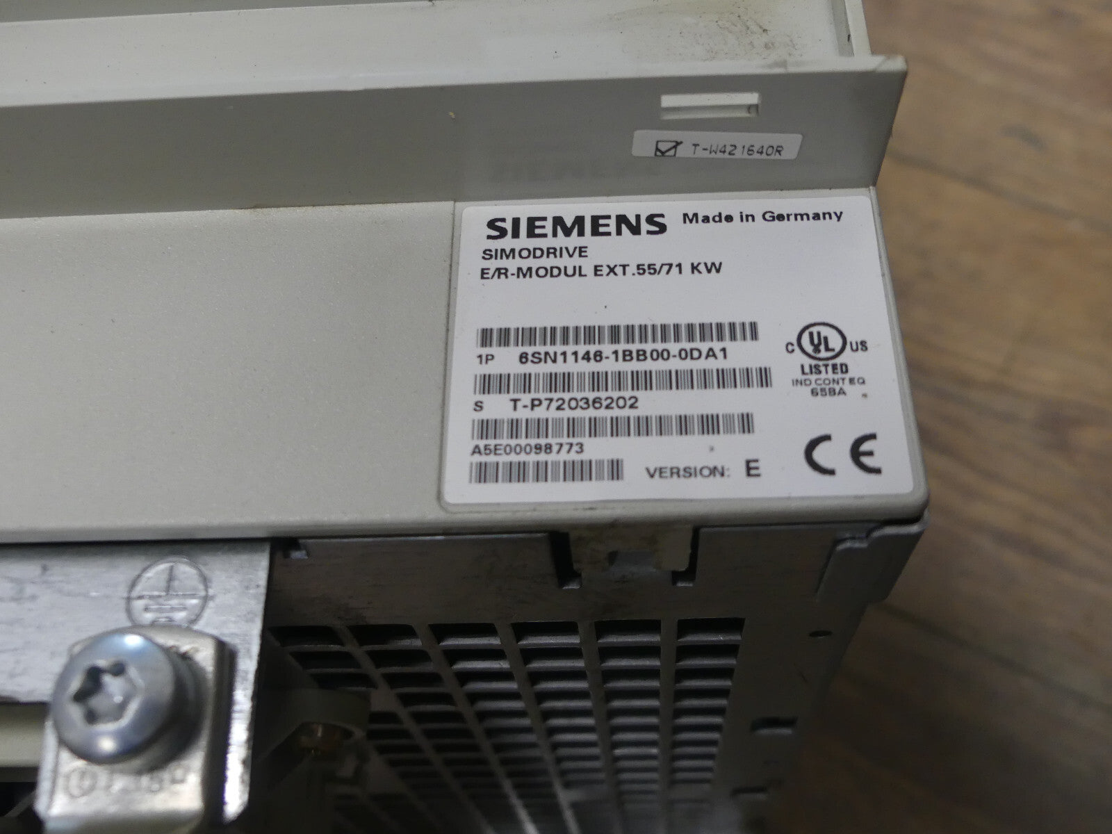 Siemens 6SN1146-1BB00-0DA1 Version E