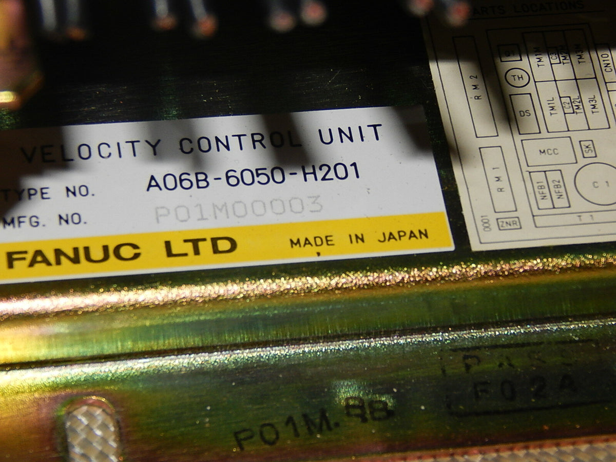 Fanuc Control Board A20B-1001-0470/05A // A16B-1200-05250 // A06B-H201 /06A used