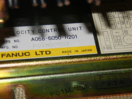 Fanuc Control Board A20B-1001-0470/05A // A16B-1200-05250 // A06B-H201 /06A used