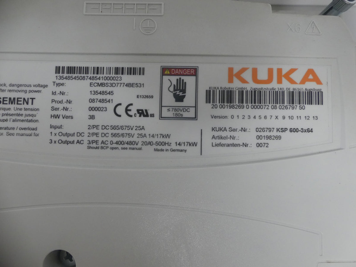 KUKA ECMAS3D7774BE531