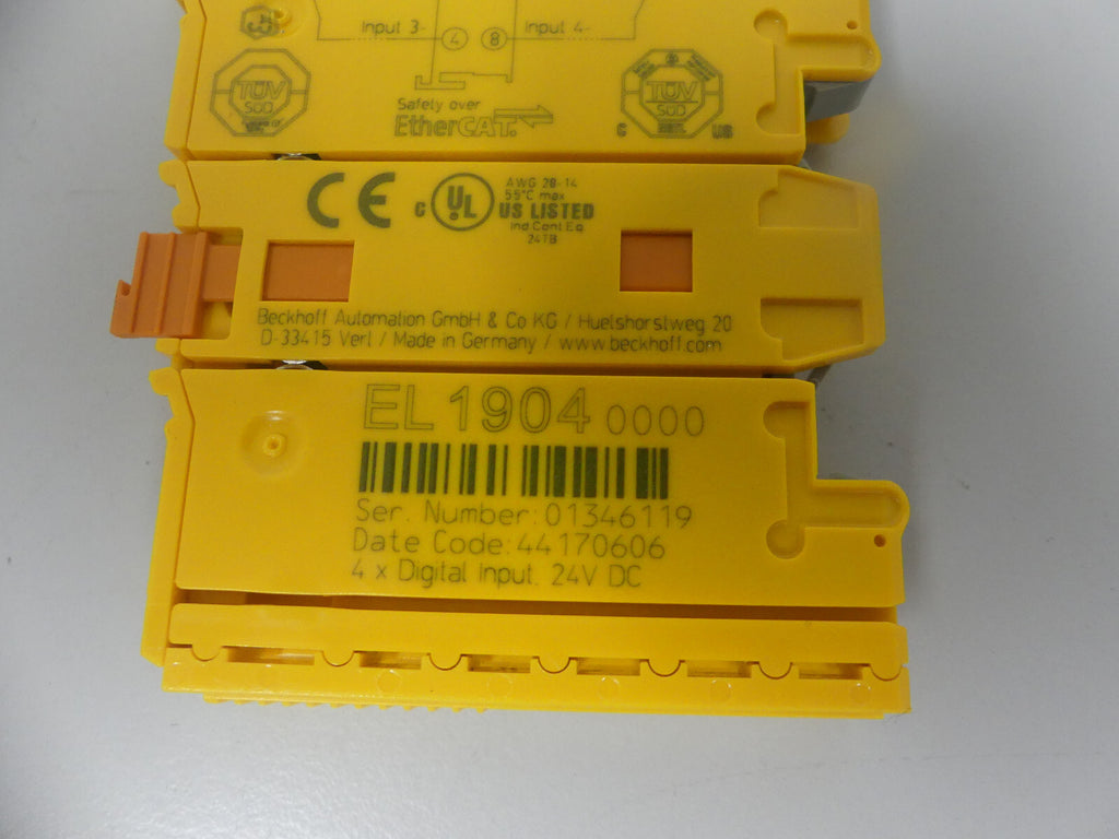 2x Beckhoff EL1904