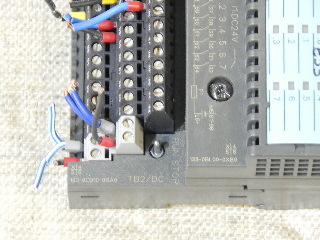 Siemens simatic S7 6ES7193-0CB10-0XA0 + 6ES7133-0BL00-0XB0 used