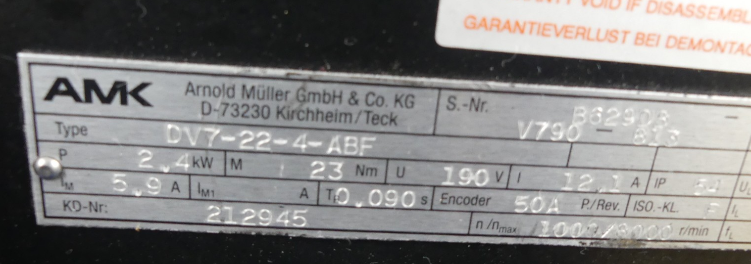 AMK DV7-22-4-ABF