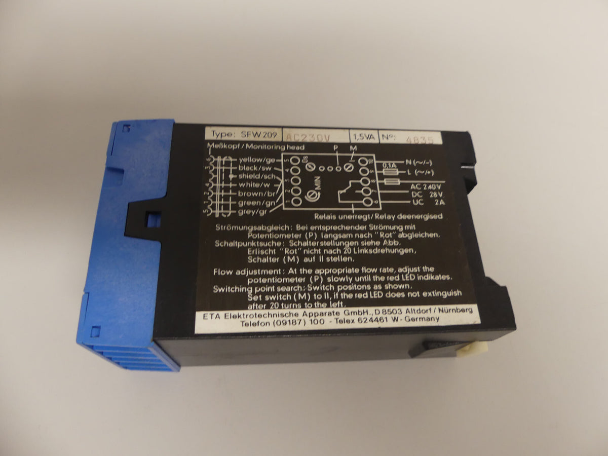 ETA Electronic Stromwächter SFW 209