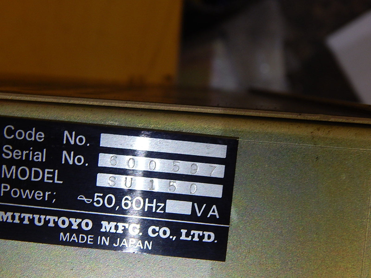 Mitutoyo SU150 S.Nr.600597 Servo Unit Used