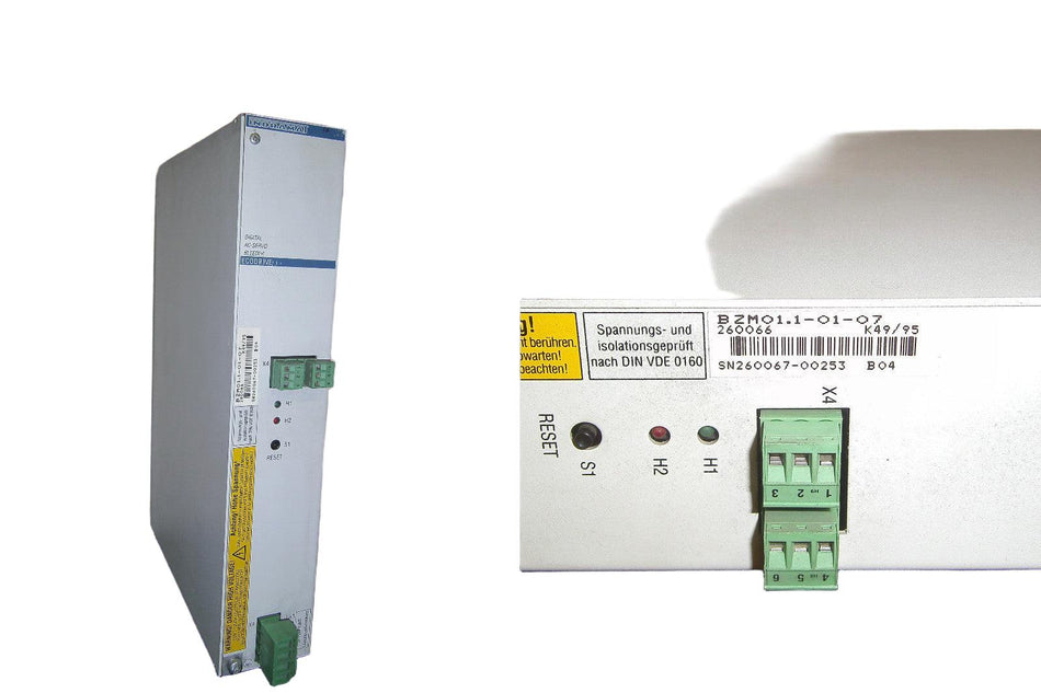 Indramat Digital AC Servo Bleeder BZMO1.1-01-07