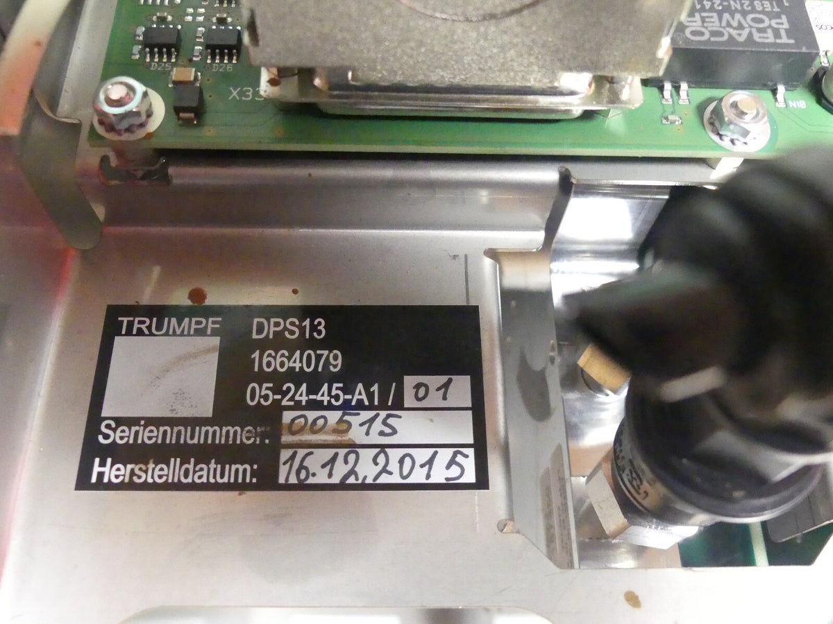 Trumpf DPS13  05-24-45-A1/01   1664079 used s. Bilder