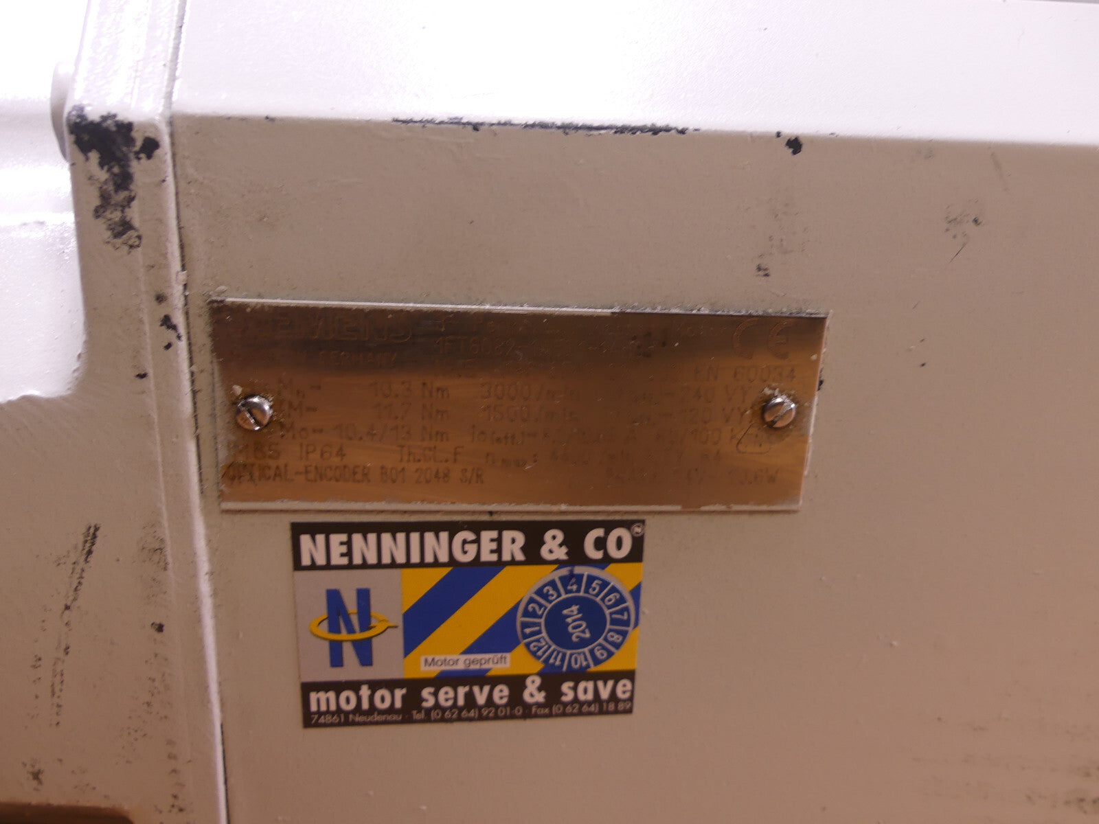 SIEMENS 1FT6082-1AF71-1AH0 1FT60821AF711AH0