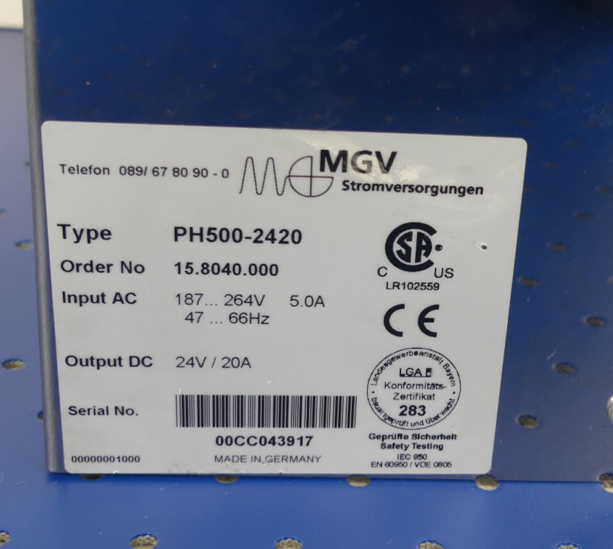 MGV PH500-2420