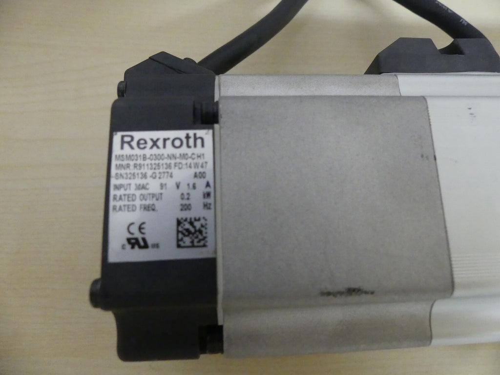 REXROTH MSM031B-0300-NN-M0-CH1 + NEUGART WPLE 60 i=8