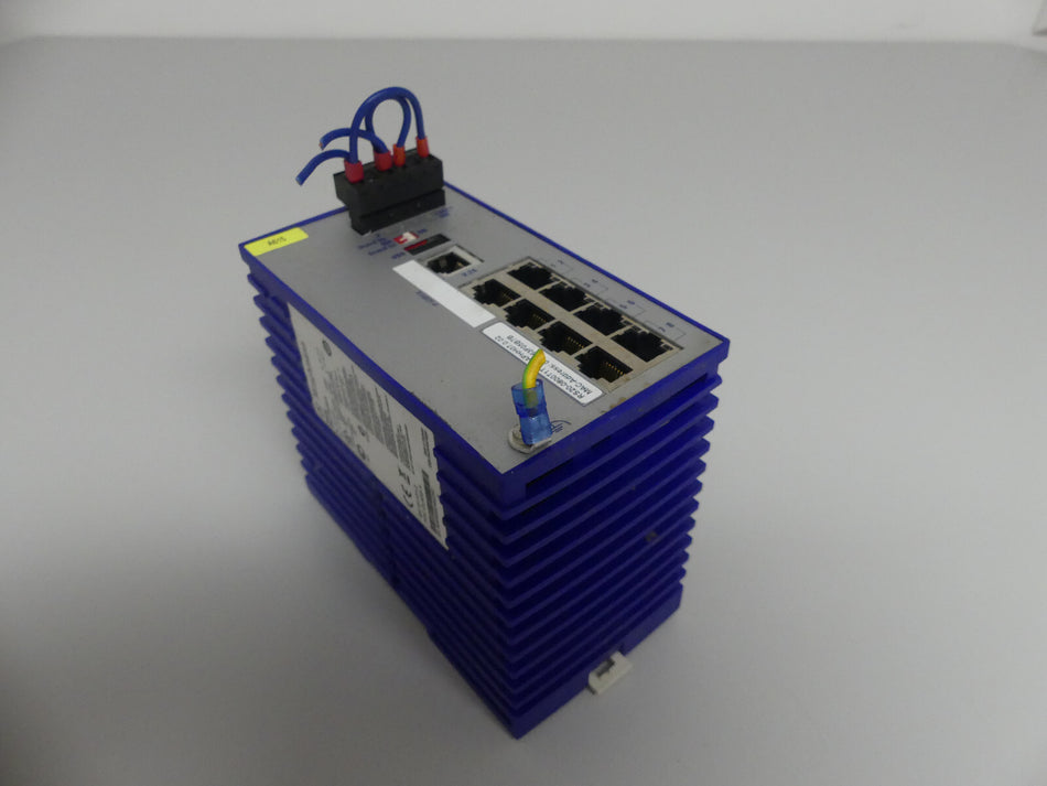 HIRSCHMANN RS20 RAIL SWITCH RS20-0800T1T1SDAPHH07.0.02 LEICHT BESCHÄDIGT, S. BIL