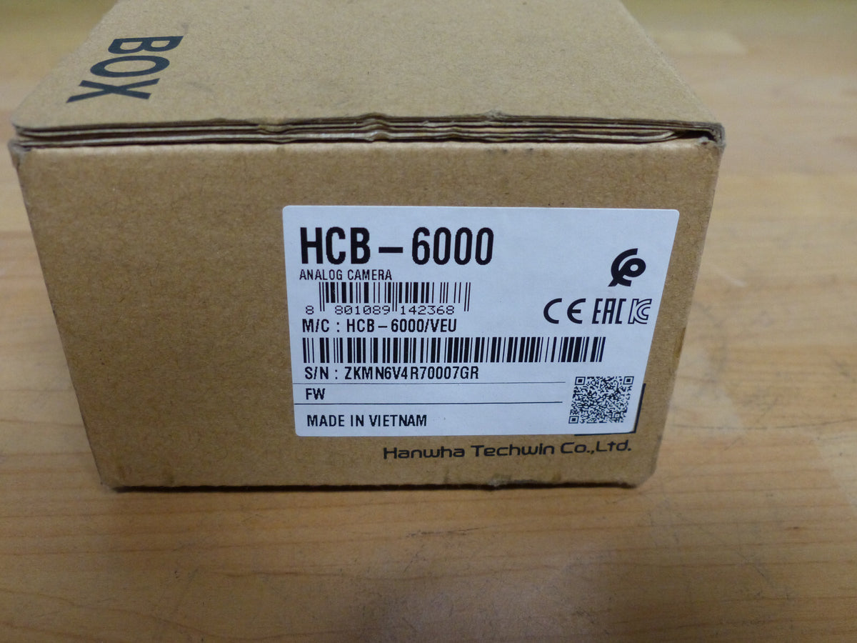 Wisenet HCB-6000 ANALOG CAMER