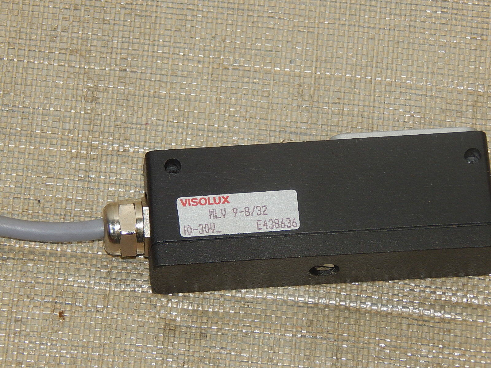  Visolux Miniaturlichtschranke MLV9-8/32 10-30V-  E438636 s.Bilder