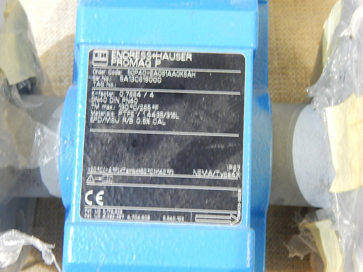 Endress+Hauser PROMAG P  50P40-EA091AA0K5AH  flow meter  unused